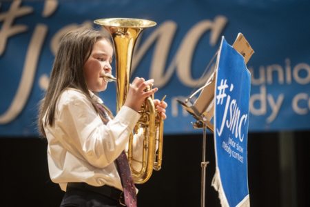 Illustration de la 21eme édition du Junior Slow Melody Contest à Nendaz ce 1er février 2025. (©Louis Dasselborne)